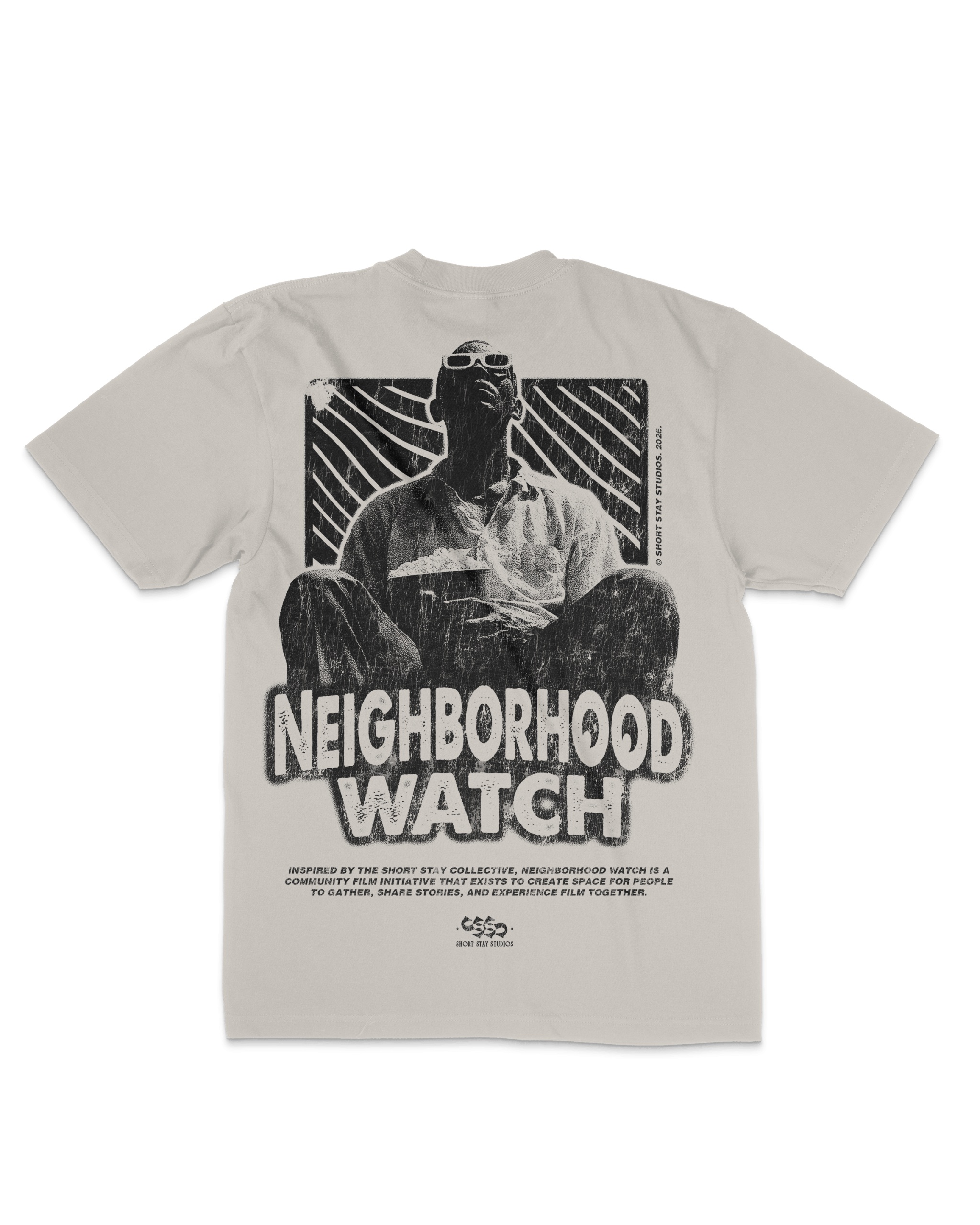 NW TEE - BACK - CREME